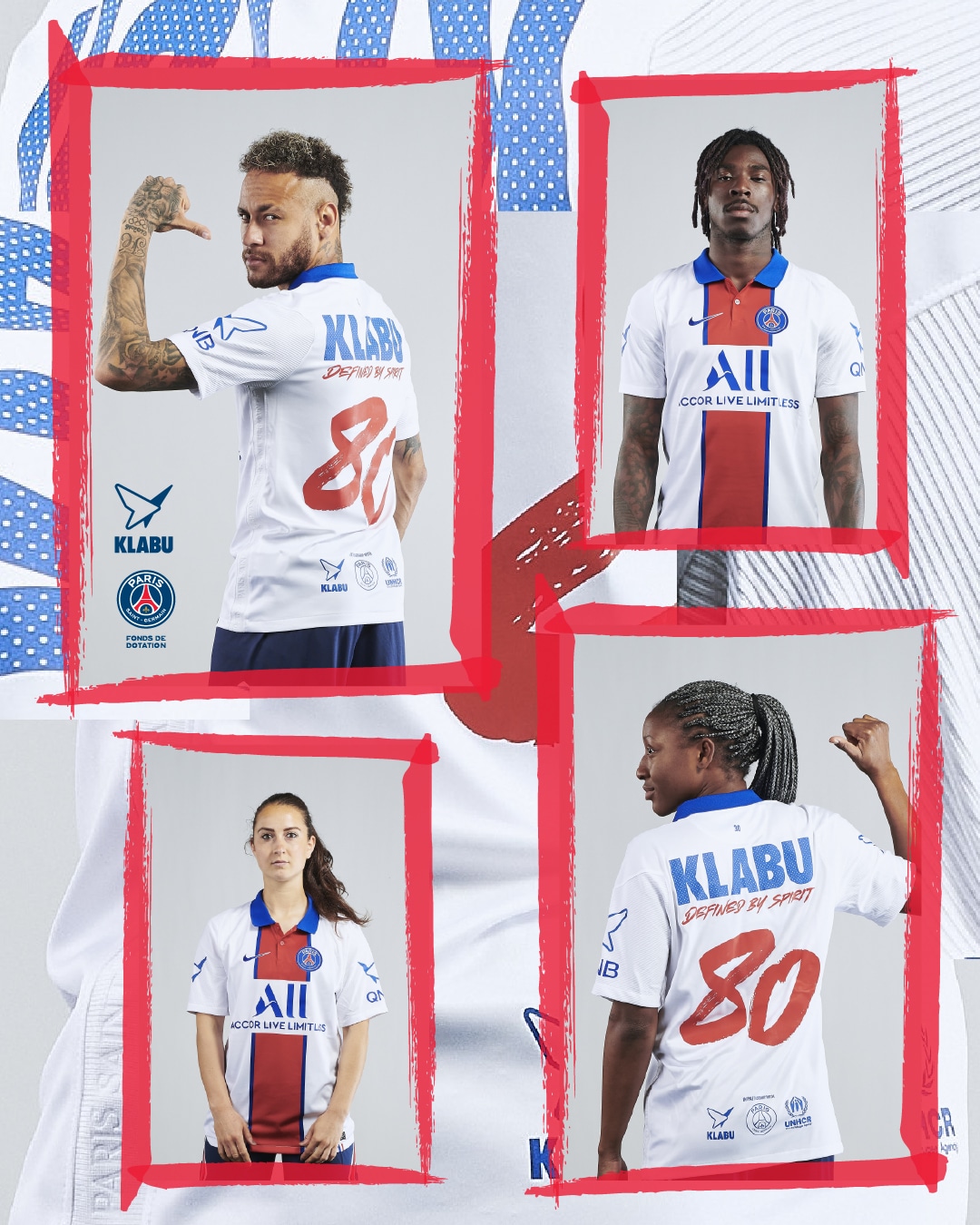 KLABU PSG Paris Saint-Germain Defined by Spirit